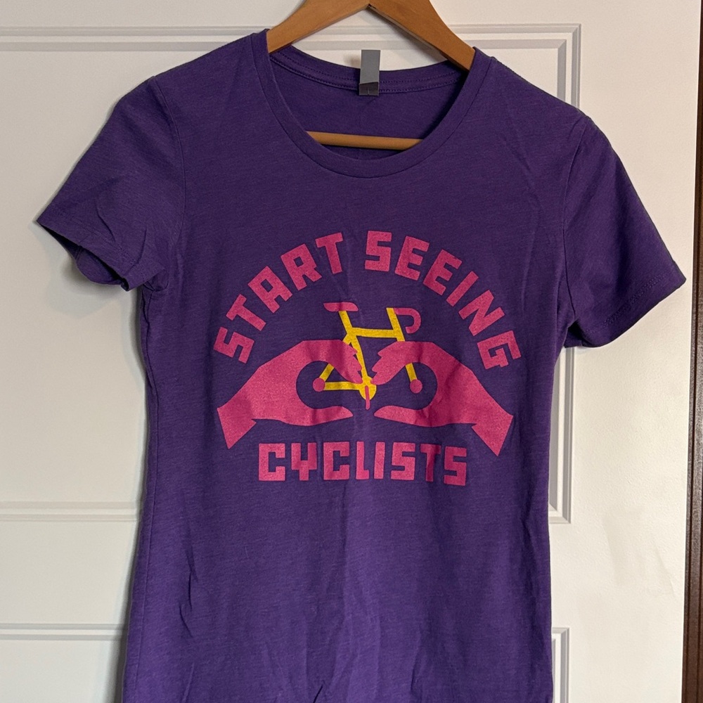 Twin Six Graphic Tee with Cyclist Print